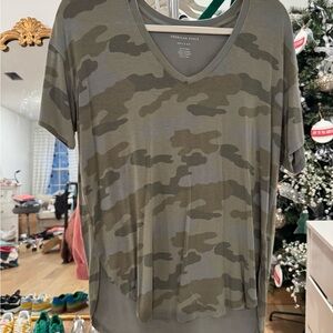 Soft & Sexy American Eagle Camo Top